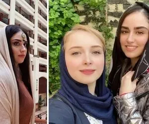 خوشگذرونی هانیه غلامی تو تولدش با یه کیک غووول؛ از بلندی میترسه ولی ناجور تو اَبراس!