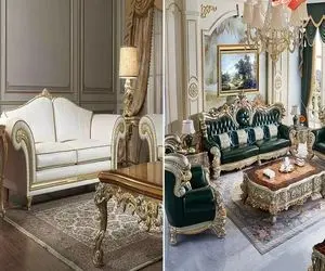 فرش مناسب مبل سلطنتی رو چطور انتخاب کنم / قراره از زرق و برق خونت یه ملت سرگیجه بگیرن