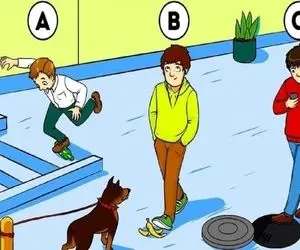 بازی فکری؛ فقط اونایی که 100هیچ جلو هستن تو هوش میتونن بگن کدومشئن زودتر زمین میخوره