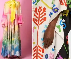 مانتو های بلند و آزاد برای فصل گرم؛ کفتان ردایی از دل شاهنامه برای زیبایی استایل