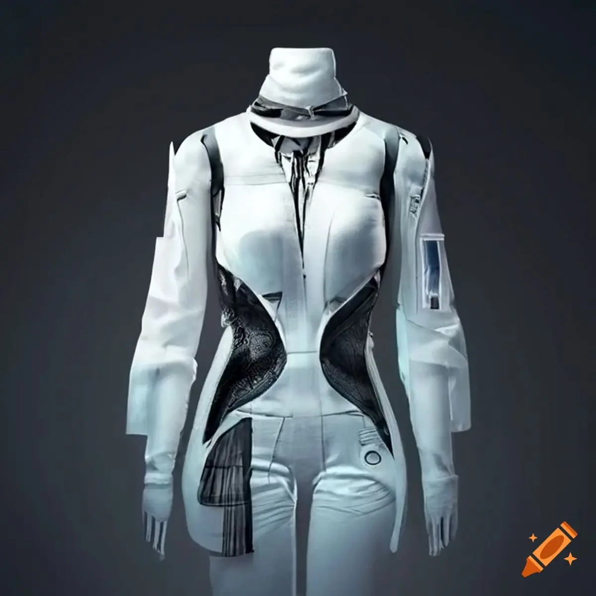craiyon_102908_highly_detailed_futuristic_fashion_for_space_travel__white__clean_garments