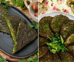 کوکو سبزی رو چجوری بپزی از خوردنش سیر نشی؟ / طرز تهیه و ترفندهای خوشمزه شدن کوکو سبزی