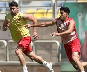 حرکت احساسی سعید مهری در بازی پرسپولیس مقابل مس سونگون