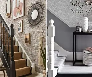 فرش راه پله مدرن/ چی بودن این قدیمیا یکی از یکی زشت تر اینا که مد شدن عجیب شیک و پیکن