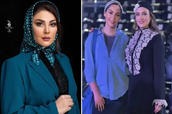 سلفی قجری ترلان پروانه،گلاره عباسی و لاله اسکندری؛ ناصرالدین شاه میدید چشاش برق میزد