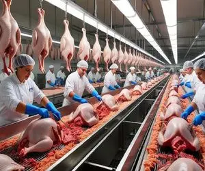 فرآوری اردک؛ جوجه اردک هارو با تزریق هورمون هرکول میکنه بعد زنده زنده پراشونو میکنن