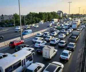 ترافیک سنگین در آزادراه‌های منتهی به شمال