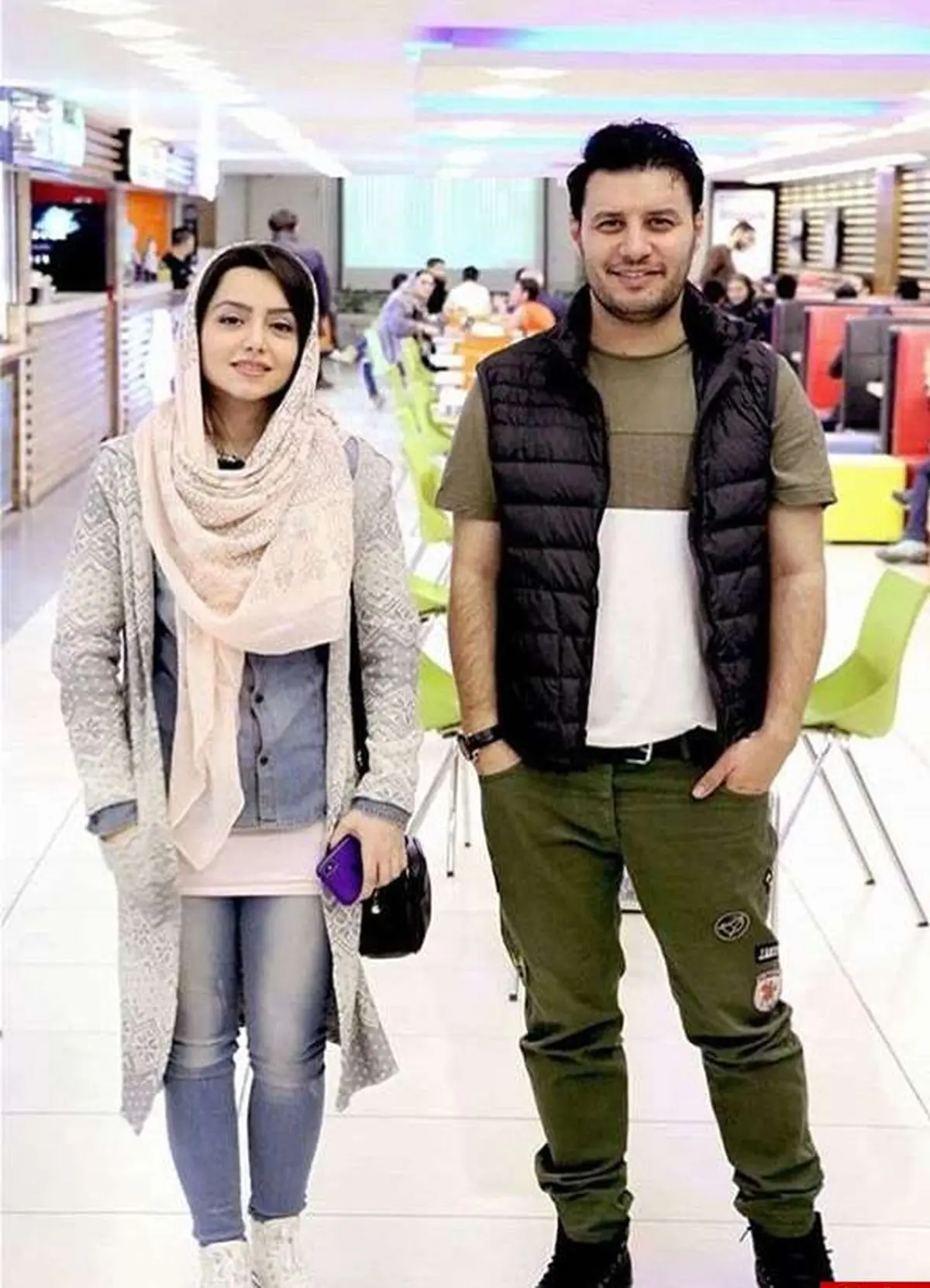 نازنین بیاتی و جواد عزتی