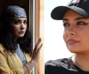 ژست لیندا کیانی تنها تو برف؛ همونه کلی هوادار داری ول کنم نیستن