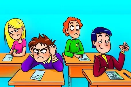 بازی فکری؛ اگه نمیخوای هارهار مسخره ات کنن دانش آموز متقلب رو پیدا کن