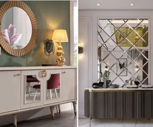 ترفندهای چیدمان با کلاس آینه تو خونه / خوشگل شدن خونه شرط داره باید اینجوری بلد باشی