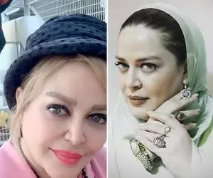 استایل هالووینی بهاره خانم رهنما؛ شالش چرا به جای رو سر دور گردنشه؟