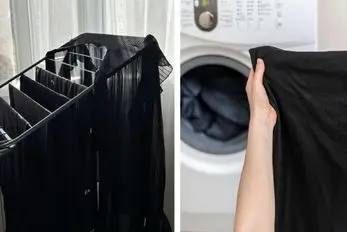 بزرگترین اشتباه در شستن لباس های مشکی که باعث کم رنگ شدن و خاکستری شدن اون ها میشه