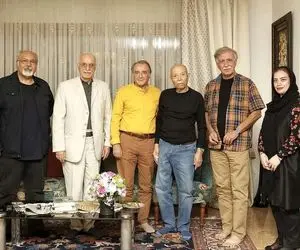 دلتنگی علی نصیریان برای مهرجویی و تقوایی در دیدار دوستانه