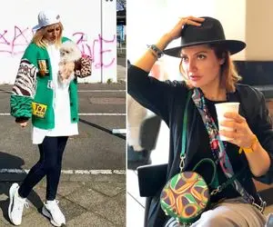 "مهناز افشار" با تیپِ هفت رنگش باب میل فالوورا شد؛ خانوم دوغ بوده نوشابه شده!