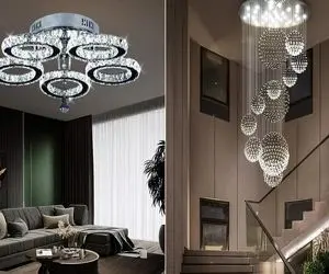 نحوه ی ست کردن لوستر با فرش در سال 2024 / گوشواره های خونه ی قشنگتو اینجوری انتخاب کن