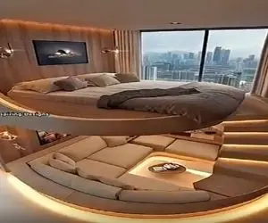 معماری خلاقانه؛ با طراحی حسابی و مشتی اتاق خواب و نشیمن رو تو یه وجب جا زدن کار درستن