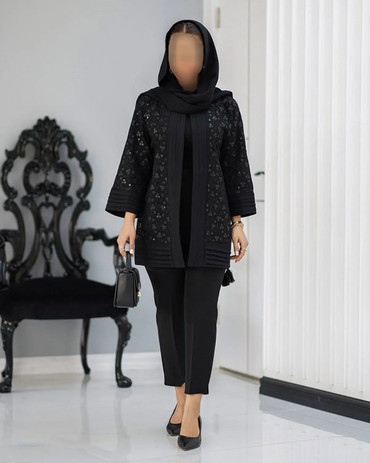 simple-short-black-dress-coat-model-2
