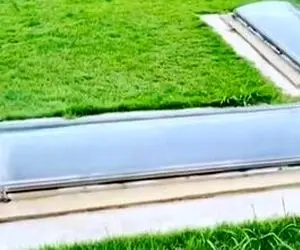 ویدیویی خوفناک از قبرستان شیشه ای در اندونزی