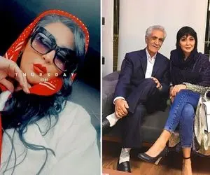 مریم معصومی جهت اثبات خفنی میون زمین و هوا ژست اومد خفن؛ قبل عمل بینی پرتقالی بود!