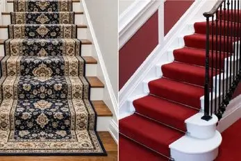 انواع فرش راه پله (پلی‌پروپیلن، اکریلیک، پشمی، نایلونی)؛ ایده آل ترین جنس، طرح و رنگ