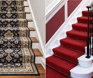 انواع فرش راه پله (پلی‌پروپیلن، اکریلیک، پشمی، نایلونی)؛ ایده آل ترین جنس، طرح و رنگ