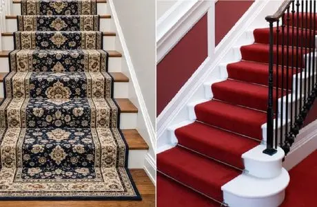 انواع فرش راه پله (پلی‌پروپیلن، اکریلیک، پشمی، نایلونی)؛ ایده آل ترین جنس، طرح و رنگ