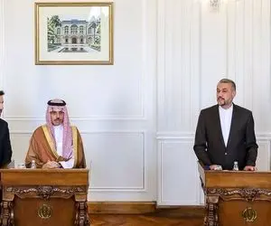 چرا محل نشست خبری وزرای خارجه ایران و عربستان تغییر کرد؟