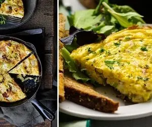 طرز تهیه کوکوی تره فرنگی ساده و فوری / عطر و طعم این کوکو حرف نداره