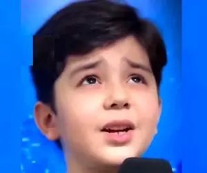 آواز احساسی؛ پسرک نیم وجبی وقتی آهنگ خوشگل عاشق فریدون آسرایی رو خوند دل ملتو ریش کرد