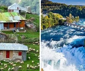 این روستا نزدیک تهران اما اصلا تنش به تن پایتخت نخورده؛ خوشگلی و هوای توپ چشمه اعلا