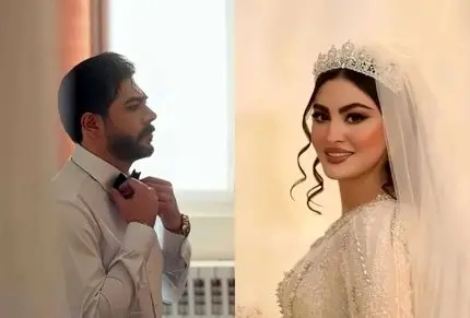 مداخلات مصنوعی؛ مریم مومن و همسرش با لباس عربی در کویر عربستان سوار بر شتر