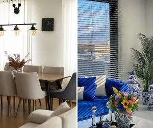 دکوراسیون مینیمال خانه 100 متری / بانوی عکاسی که خلاقیت رو جوری جذاب به نمایش گذاشت