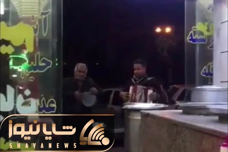 آواز خیابانی؛ ببینید پیرمرد شنگول آهنگ خوانان اومد تو کله پزی اونم با کفتر کاکل به سر