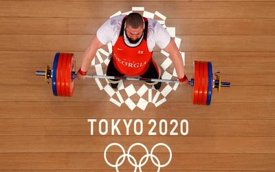 لاشا تالاخادزه گرجستانی و شکستن رکورد وزنه برداری در المپیک