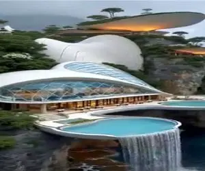 معماری خلاقانه؛ خونه 40 میلیون دلاری رونالدو که با هواپیما میره جیمش ورزش کنه