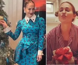 خوشگلای هالیوودی همه تو حال و حول کریسمس؛ از جنیفر و عشقِ کریس تا خرم سلطان بغل کاج!