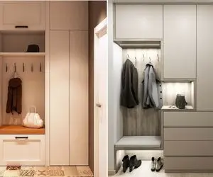 جدیدترین مدل‌های جاکفشی و جالباسی/ همون دم ورودی خونه با سلیقه بودنتو به رخ بکش