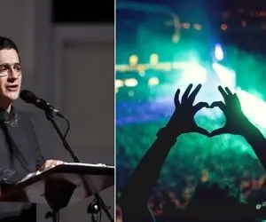 آواز اصیل؛ همایون شجریان تو رویال آلبرت لندن با زلف بر با مده حال سالن رو دگرگون کرد