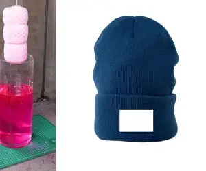 ایده‌های دیوانه‌وار؛ بطری پلاستیکی‌ها رو که ذوب کرد ازش کلاه میبافه