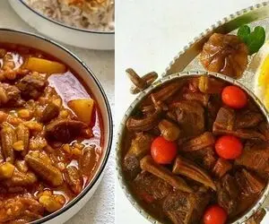 ترفندهای پخت خورشت بامیه؛ اینجوری عمرا بامیه ها لیز و لزِج بشن