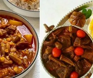 ترفندهای پخت خورشت بامیه؛ اینجوری عمرا بامیه ها لیز و لزِج بشن