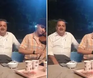 آواز خیابانی؛ ببینید آقاهه تو پارک بوکان با بر و بَچ  چه آهنگ احساسی کردی سر میده