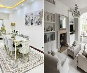 ست کردن فرش با سرامیک سفید / سلیقه خانومای شیک پسند و خوش سلیقه این رنگاست نامبروانن