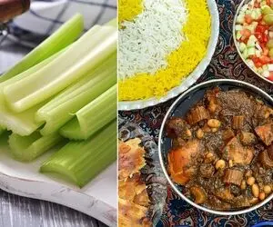 دستور پخت خورشت کرفس با مرغ/ لعاب دار و متفاوت با همه خورشت کرفس هایی که تا حالا خوردی