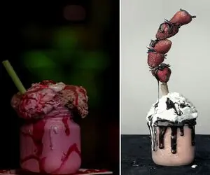 طرز تهیه شیک شکلات و توت فرنگی با بافتی نرم و خامه ای