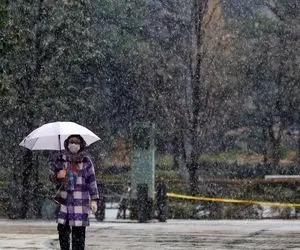 تداوم هوای برفی و بارانی در کشور