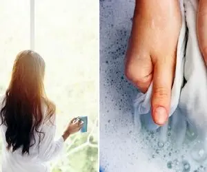 ترفندای خونگی شستن پرده های توری؛ پرده ات رو عین شیشه شفاف کن و با نور خورشید کیف کن