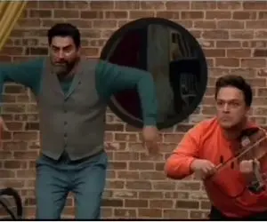 سکانس شاد/ویالون نوازی سبک حامد آهنگی یه جور دیگس/چه به به و چهچهی راه افتاده