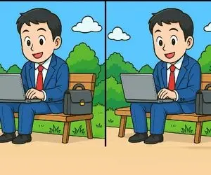 بازی فکری؛ اگه همیشه تو هوش دو قورت و نیمت باقیه 3 تفاوت تو آقای رئیس پیدا کن